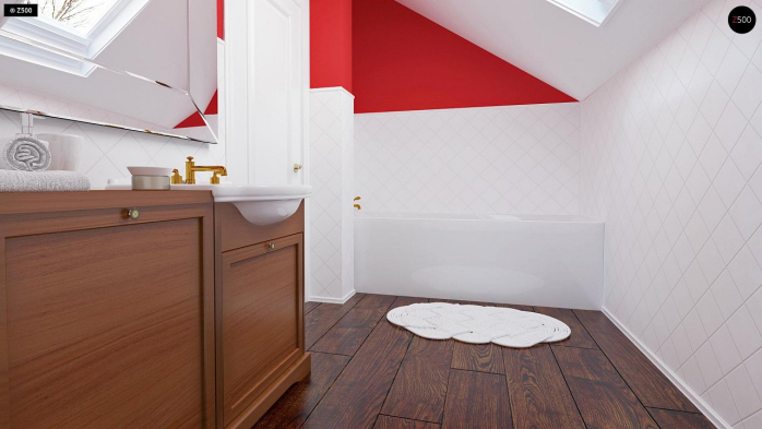 Проект дома U177 - 12 С мансардным этажом дома в Киеве