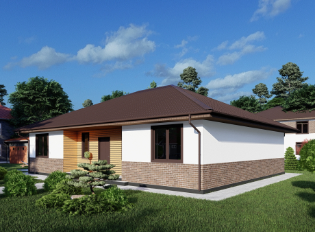 Проєкт будинку DBT 408