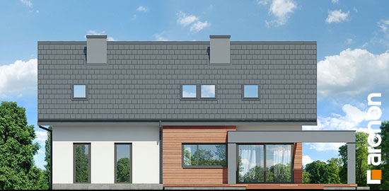 Проект дома Дом в альбициях 2 (Г2) - 6 С мансардным этажом дома в Киеве