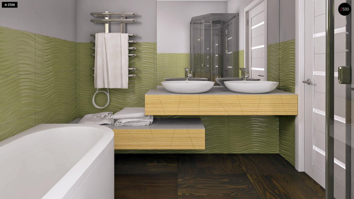 Проект дома U202 - 15 Одноэтажные дома в Киеве