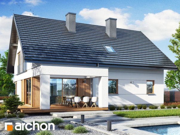 Проект дома Дом в айдаредах 11 - 2 С мансардным этажом дома в Киеве