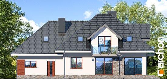 Проект дома Дом в сливах 2 (Г2) - 6 С мансардным этажом дома в Киеве