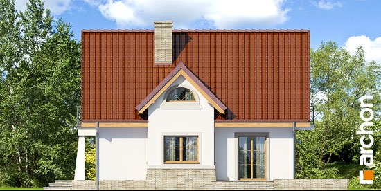 Проект дома Дом в абрикосах (Г2) вер.2 - 4 С мансардным этажом дома в Киеве