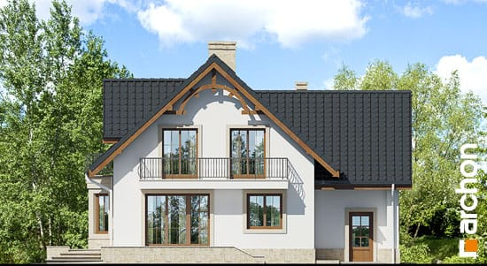 Проект дома Дом в тамарисках 2 (П) вер.2 - 6 С мансардным этажом дома в Киеве