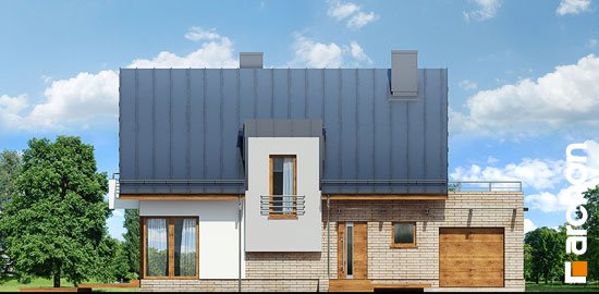 Проект дома Дом в амариллисах вер.2 - 3 С мансардным этажом дома в Киеве