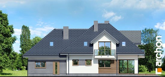 Проект дома Дом в сливах 5 (Г2) - 6 С мансардным этажом дома в Киеве