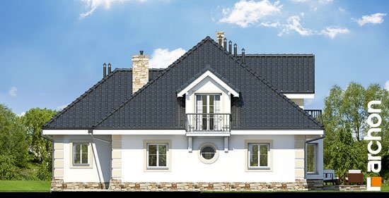 Проект дома Дом в дуброве (Г2П) вер.2 - 6 С мансардным этажом дома в Киеве