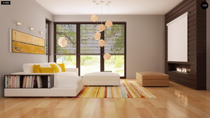 Проект дома U79 - 6 С мансардным этажом дома в Киеве