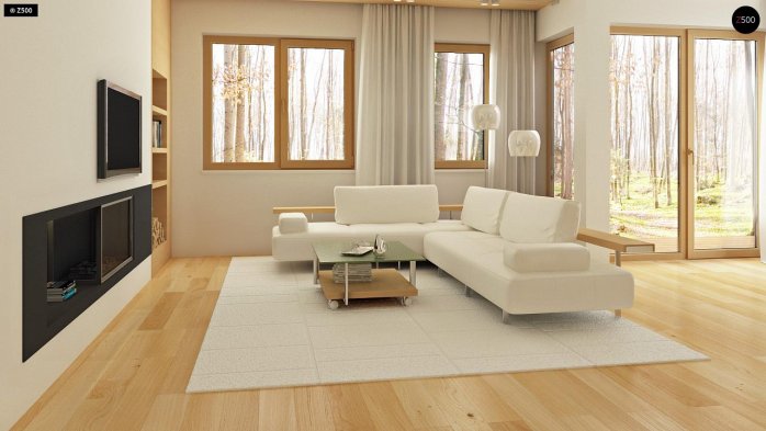 Проект дома Ux47 - 4 Двухэтажные дома в Киеве