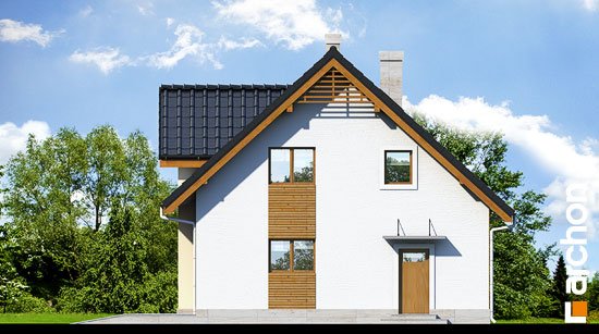 Проект дома Дом в бархатцах 2 (Н) вер.2 - 4 С мансардным этажом дома в Киеве