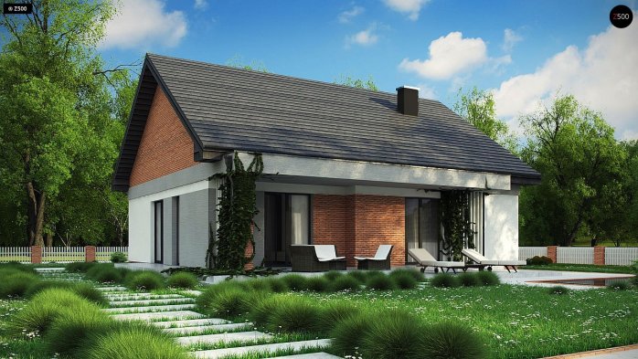 Проект дома U316 - 6 Одноэтажные дома в Киеве