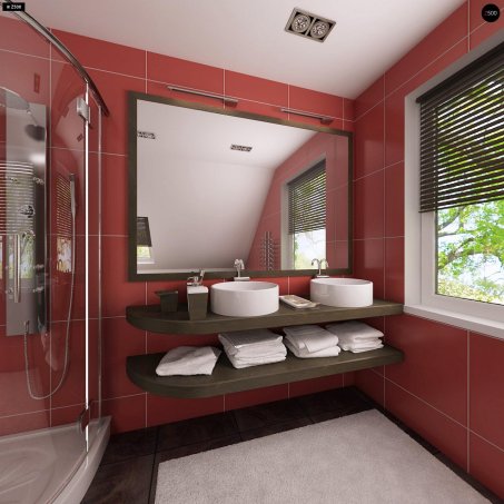 Проект дома U66 D zp - 12 С мансардным этажом дома в Киеве