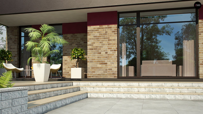 Проект дома Ux61 - 5 Двухэтажные дома в Киеве