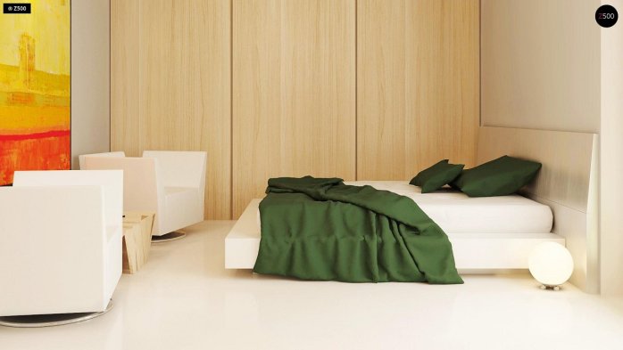 Проект дома Ux49 minus - 15 Одноэтажные дома в Киеве