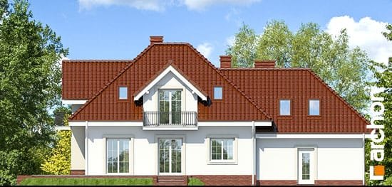 Проект дома Дом в вербене (Г2) - 6 С мансардным этажом дома в Киеве