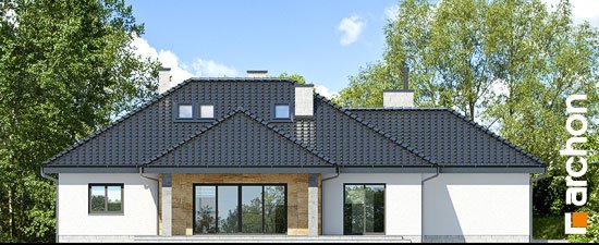 Проект дома Дом в акебиях 5 - 6 С мансардным этажом дома в Киеве