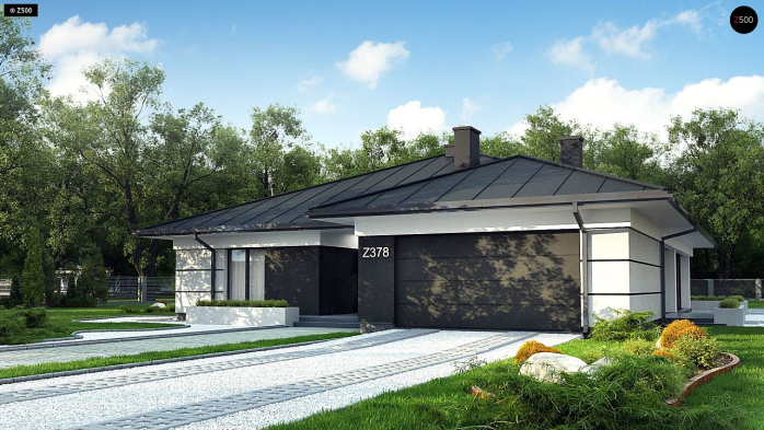 Проєкт будинку U378 - Одноповерхові дома у Києві