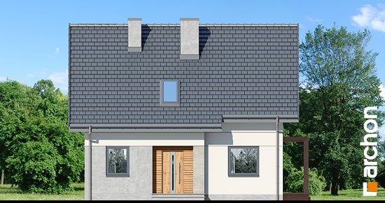 Проект дома Дом в хлорофитуме 8 - 3 С мансардным этажом дома в Киеве