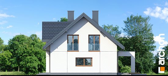 Проект дома Дом в коммифорах 4 - 4 С мансардным этажом дома в Киеве