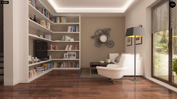 Проект дома U150 - 7 С мансардным этажом дома в Киеве