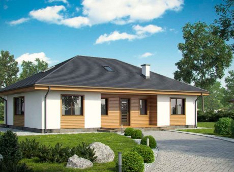 Проект дома U35 bg v1