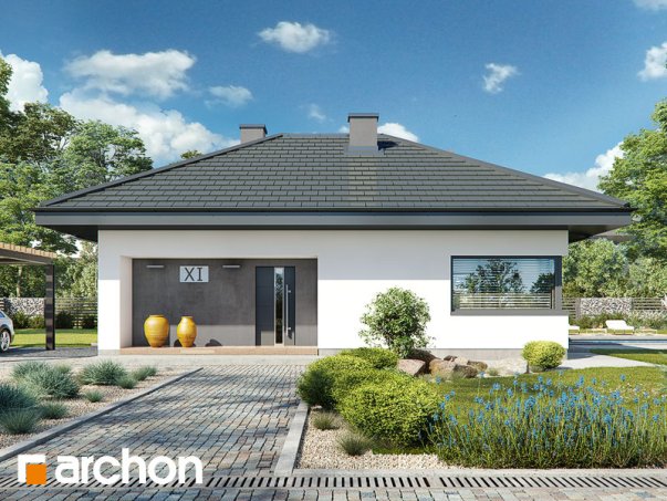 Проєкт будинку Будинок в каландівах - Одноповерхові дома у Києві