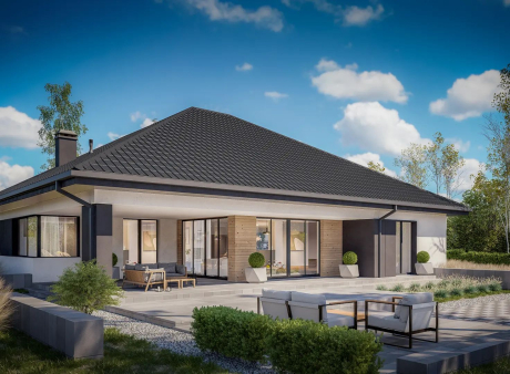 Проєкт будинку U412 30 +