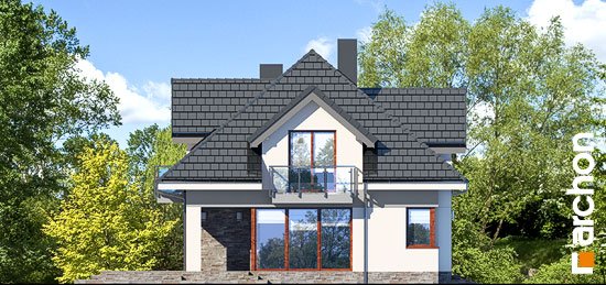 Проект дома Дом в сливах 2 (Г2) - 4 С мансардным этажом дома в Киеве