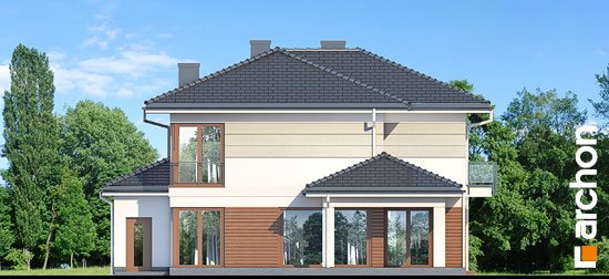 Проект дома Вилла Элиза 5 (Г2) - 6 Двухэтажные дома в Киеве