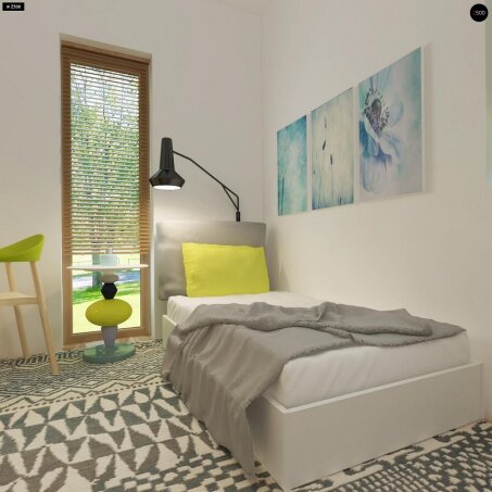 Проект дома Ux105 B - 19 Одноэтажные дома в Киеве