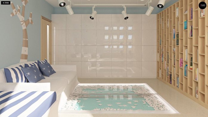 Проект дома U124 - 13 С мансардным этажом дома в Киеве