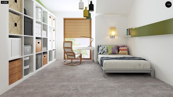 Проект дома Ub5 - 7 С мансардным этажом дома в Киеве