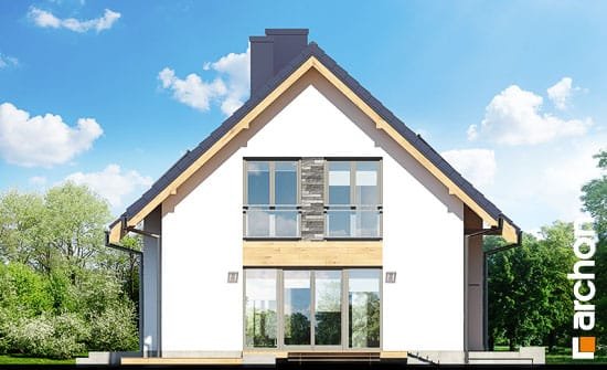 Проект дома Дом в хлорофитуме 3 - 5 С мансардным этажом дома в Киеве