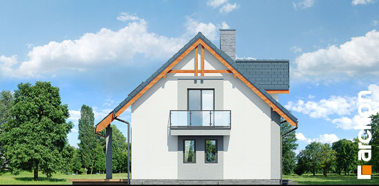 Проект дома Дом в хлорофитуме 5 (П) - 5 С мансардным этажом дома в Киеве