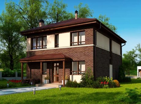 Проект дома Ux24 a pk