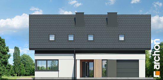 Проект дома Дом в дабециях 4 (Г) - 3 С мансардным этажом дома в Киеве