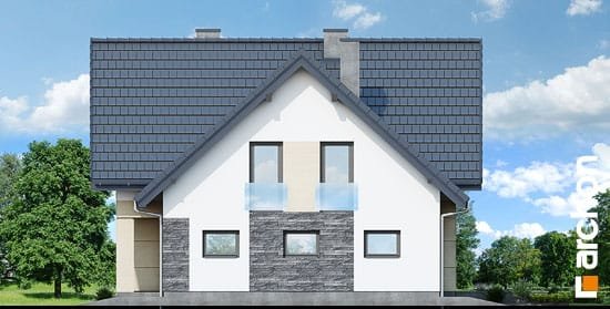 Проект дома Дом в миловонках 2 - 4 С мансардным этажом дома в Киеве