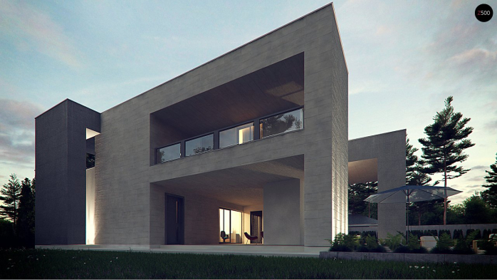 Проект дома Ux127 - 15 Двухэтажные дома в Киеве