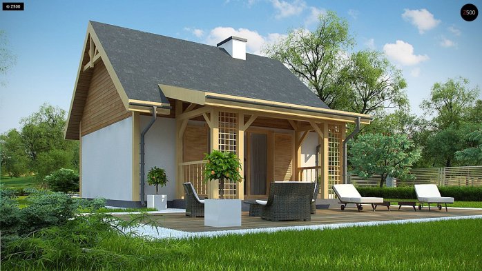 Проект дома U352 - 6 Одноэтажные дома в Киеве