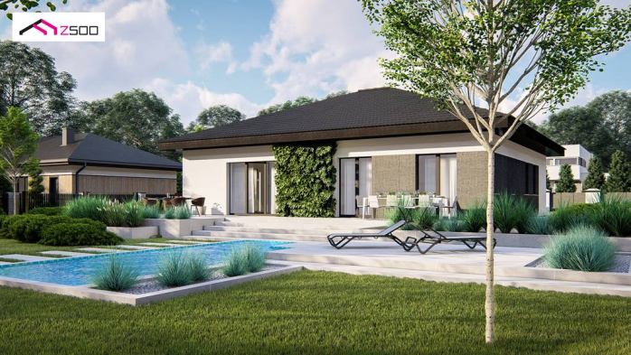 Проект дома U429 - 5 Одноэтажные дома в Киеве