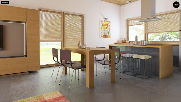 Проект дома Ux54 - 4 Двухэтажные дома в Киеве