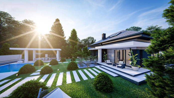 Проект дома U479 - 6 С мансардным этажом дома в Киеве