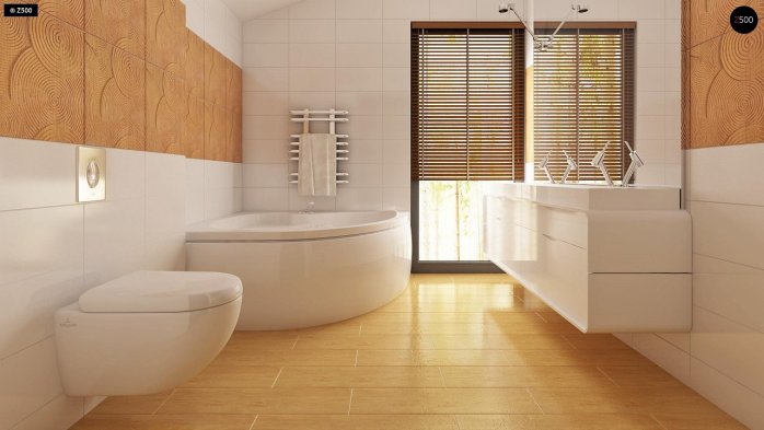 Проект дома Ux60 - 14 С мансардным этажом дома в Киеве