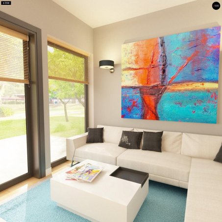 Проект дома U24 GL S - 8 Одноэтажные дома в Киеве