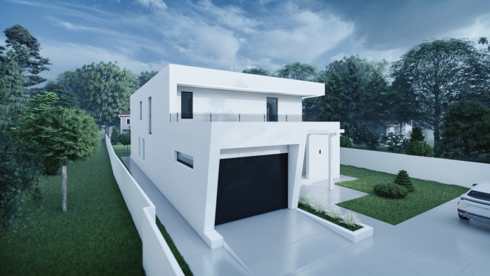 Проєкт будинку DBT 198 - Двоповерхові дома у Києві