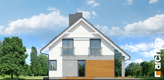 Проект дома Дом в малиновках 4 - 4 С мансардным этажом дома в Киеве