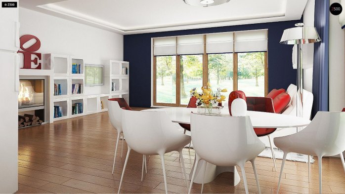 Проект дома U256 - 15 Одноэтажные дома в Киеве