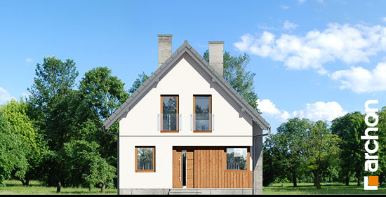 Проект дома Дом в винограде 7 - 3 С мансардным этажом дома в Киеве