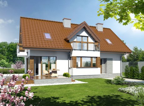 Проект дома Дом в майоране 2 (Н) вер.2