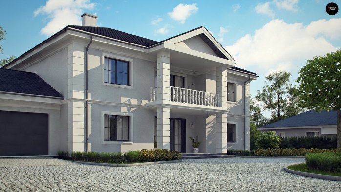 Проект дома Ux113 - 2 Двухэтажные дома в Киеве